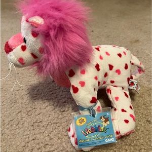 New Webkinz heart lion with tags